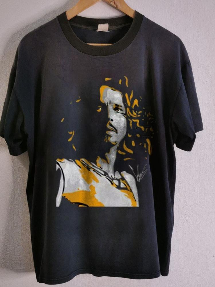 New Chris Cornell Signature Cotton Black Unisex All size Shirt XXXL