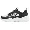 DLites Airy 3.0 Fabric Leather Mesh Synthetic Leather Comfortable Versatile Low-Top Dad Shoes Women Sneakers Black White 896073-BKW