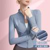 Stand-up Collar Yoga Suit Jacket Women's Running Sports Fitness Suit Long-sleeved Sunscreen Quick-drying Suit Lulu Yoga Top