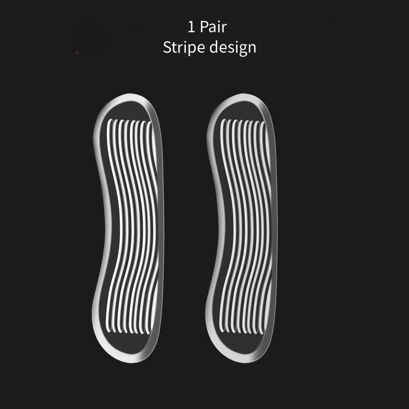 1 pair / 2pair transparent silicone high-heeled shoes heel protection stickers women s shoes heel pads foot care non-slipinsoles