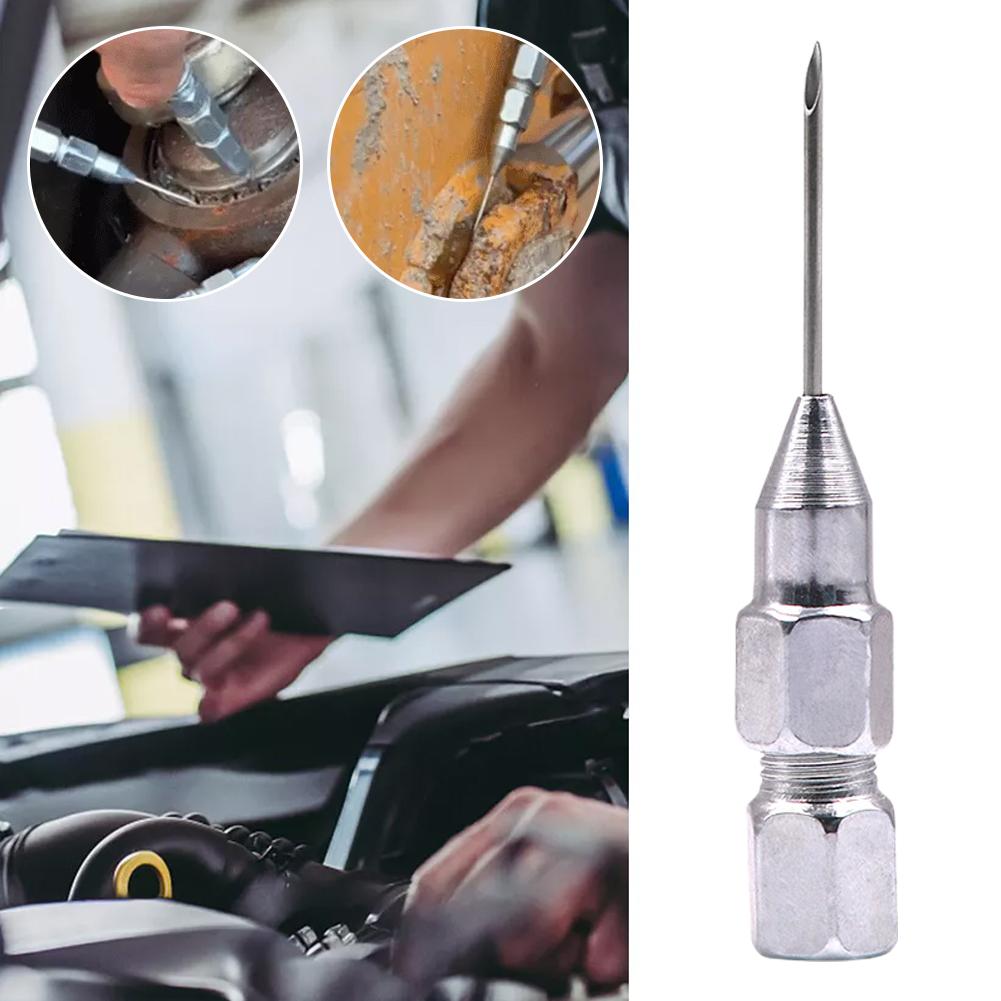 Needle Type Butter Gun Nozzle Removable Needle Nose Grease Nozzles Oil Injection Gun Tip Hand Repair Tool Accessories