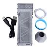 Jet Dry Mini Blower 130000 RPM Portable Mini Jet Blower Turbine Powered for Outdoor Cleaning Cars Computers Keyboards Grey