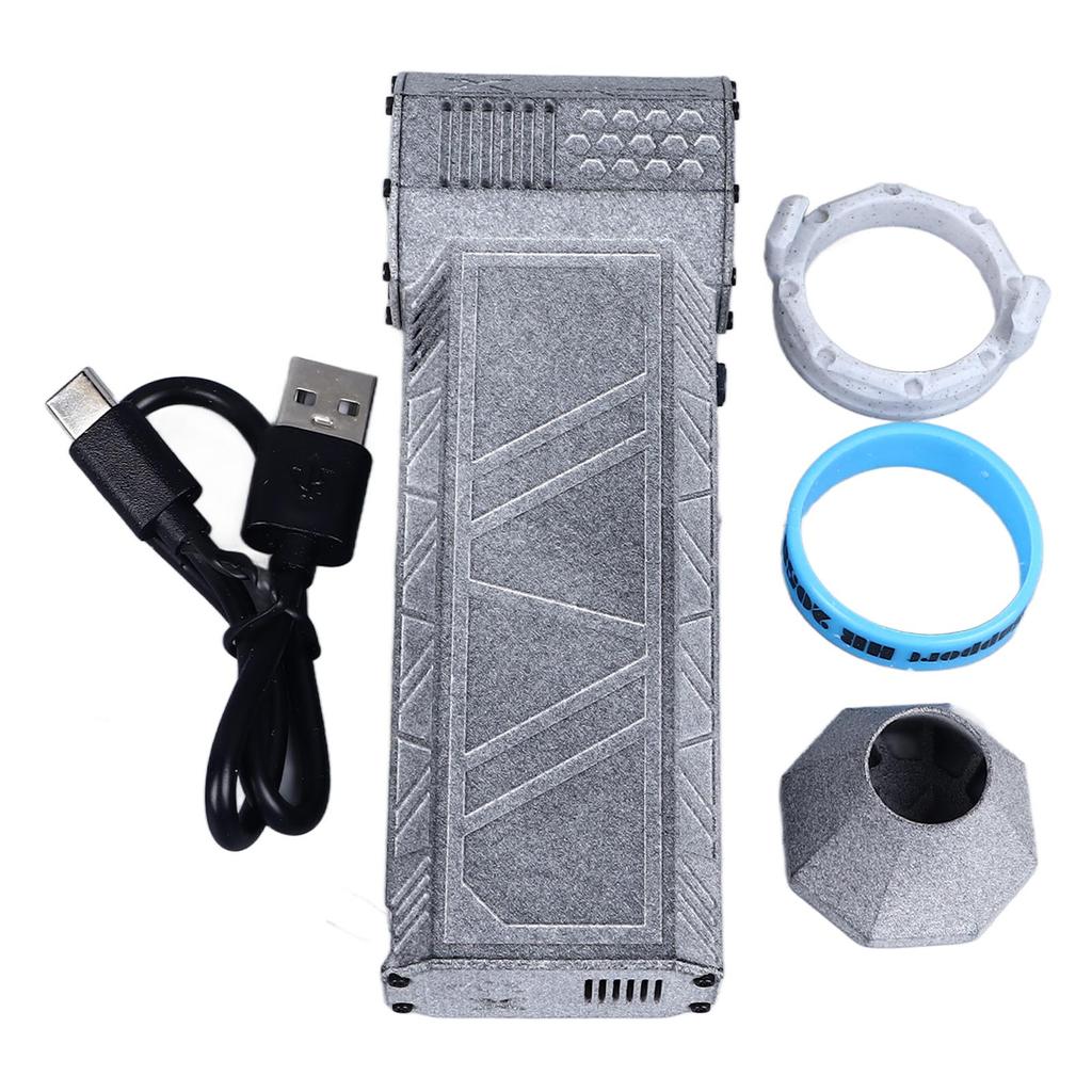 Jet Dry Mini Blower 130000 RPM Portable Mini Jet Blower Turbine Powered for Outdoor Cleaning Cars Computers Keyboards Grey