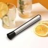 Long Handle Bar Muddler Stainless Steel Fruit Tea Pounding Stick Ice Crusher  Barware Tool