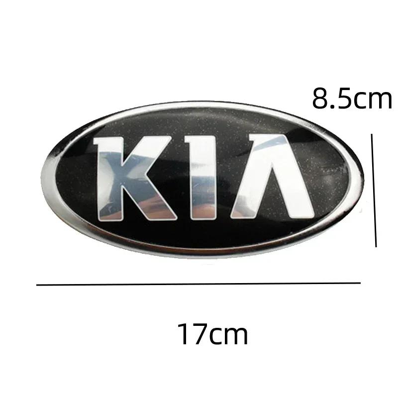 MYMX8 Car Front Grille Logo for KIA K2 K3 KX3 K4 K5 Cerato Forte Carnival Stinger Optima Ceed Senda Sorento Rear Trunk Emblem Stickers