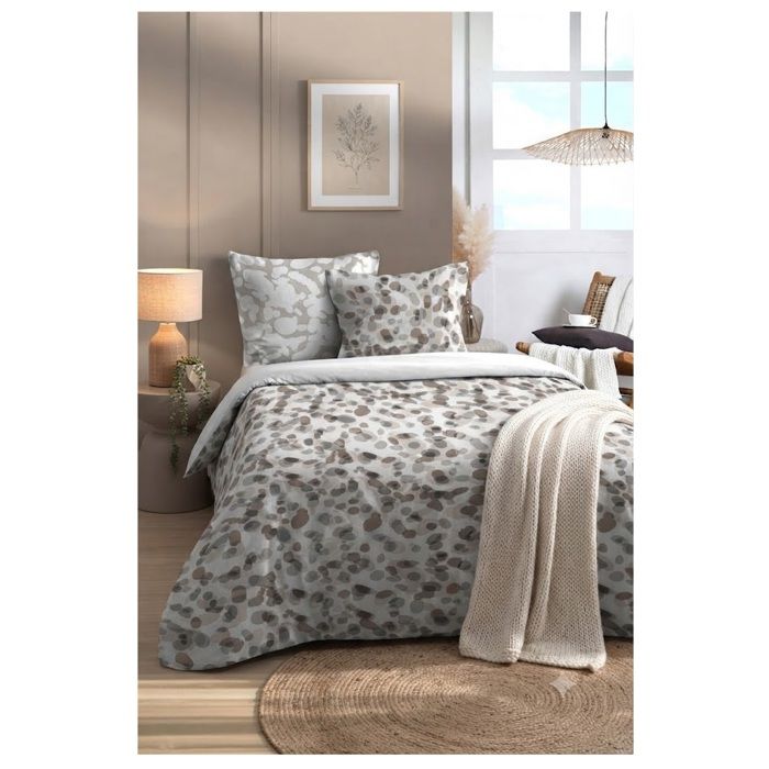 Parure de lit 220 x 240 cm Lago beige