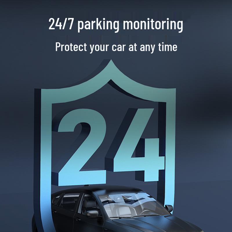 2K Dual-Lens HD Dash Cam with Interior Recording, Night Vision, and WiFi