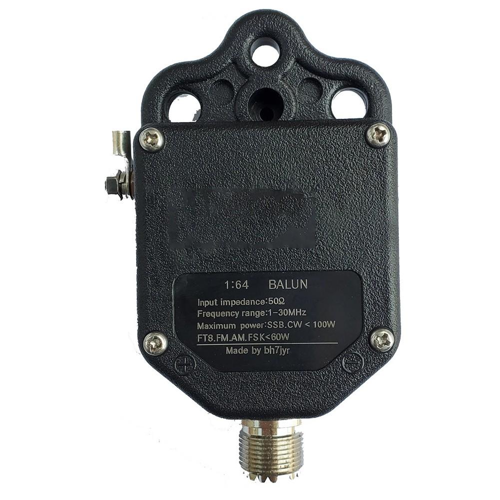 EFHW Balun 1:64 1-30MHz 100W PEP for 50 Ohm Input To High Impedance Output