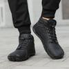 Plysch Vandring Snöstövlar Dam Ankelstövlar Herr Varma Bomullsskor Halkfria Utomhus Trekking Camping Sneakers