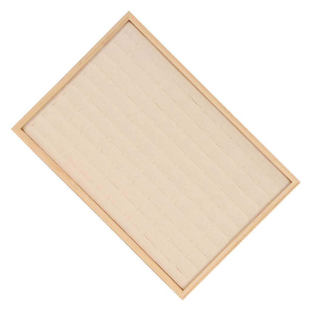 Jewelry Drawer Organizer Multipurpose 100 Grids Ring Drawer Storage Insert for Jewelry Store Trade