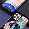 Japan Koi Fish Yin Yang Art Cover Phone Case For iPhone 16 17 Air 15 14 Pro Max 16E Phone Case 13 Mini 12 11 7 SE 8 Print Patter