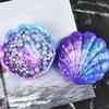 Seashell Resin Box Molds with Lids,3D Jar Silicone Mold,Trinket Storage Container Box Mold for Resin Casting Home Decor