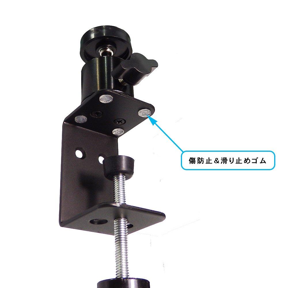 Nagao Manufacturing Pan Head with Camera Screw Mount Co., Ltd. Clamp-type 1/4-inch