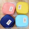 Small Candy Color Cotton Storage Bag Cosmetic Bag Sanitary Napkins Bags