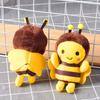 12Cm Bee Plush Doll Cartoon Bee Festival Gift Activity Decoration Plush Bee Doll Bag Pendant Soft Doll Plush Children Toy