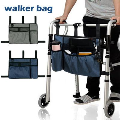 Walker Bag mit Getränkehalter Beutel Rollstühle Lagerung Organizer Taschen Faltbare Aufbewahrungstasche für ältere Menschen Handicap Neue Dropshippings