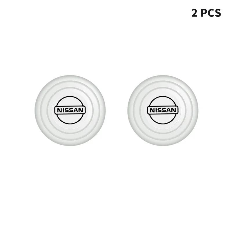 New Luminous Anti-collision Silicone Pad Car Door Closing Anti-shock Stickers For Nissan GTR Versa Almera X-Trail Xterra Qashqai