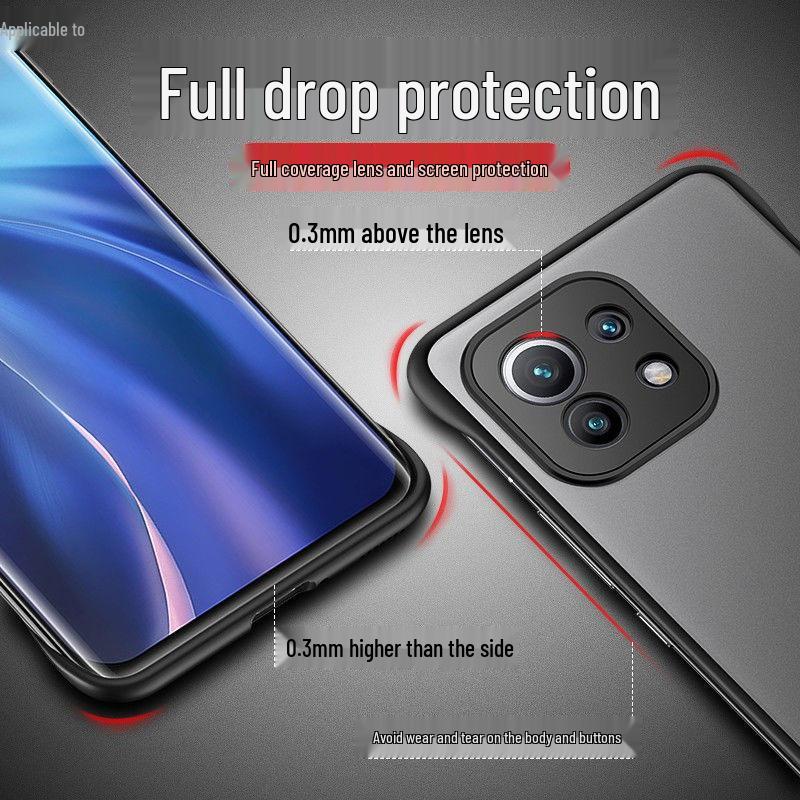 Xiaomi 11/11pro/11ultra Εξαιρετικά Λεπτή Διαφανής Θήκη Τηλεφώνου Χωρίς Πλαίσιο
