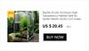 Caverna Esconderijo para Répteis Abrigo de Casca Natural para Tartaruga Lagarto Gecko Escorpião Aranha Anfíbio Decoração de Terrário Habitat Escalada