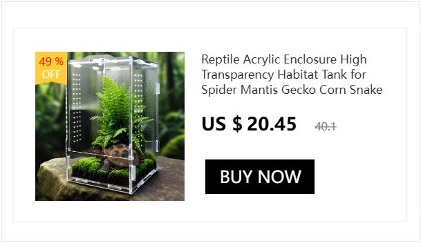 Caverna Esconderijo para Répteis Abrigo de Casca Natural para Tartaruga Lagarto Gecko Escorpião Aranha Anfíbio Decoração de Terrário Habitat Escalada