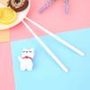 Household  Silica gel Cute Cat  Helper Flatware Training Chopsticks Practice chopsticks