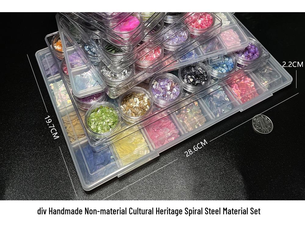 Mother-of-Pearl Nail Art & Hairpin Craft Kit