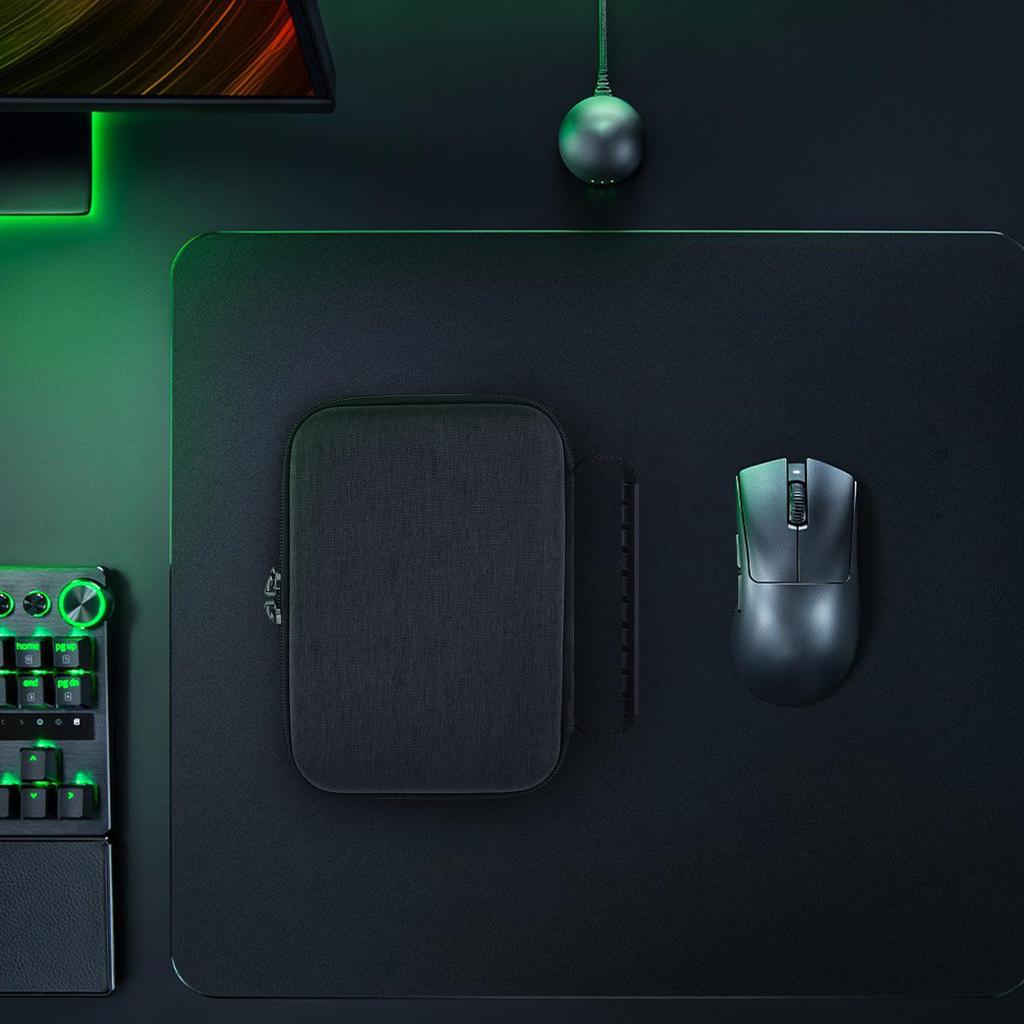 Geekria Mouse Carrying Case Compatible with Razer DeathAdder V4 Pro, DeathAdder V3 Pro, and DeathAdder V3 Wireless, EVA Hard Shell Portable Travel