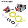 Garden Maintenance BV1650LE Kit Carburettor Components Comprehensive Replacement Parts Easy Installation Components For B1750LE