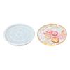Table Display Tray Silicone Mold Easy Release Tabletop Water Ripple Coaster Epoxy Resin Mould Handmade Craft Supplies