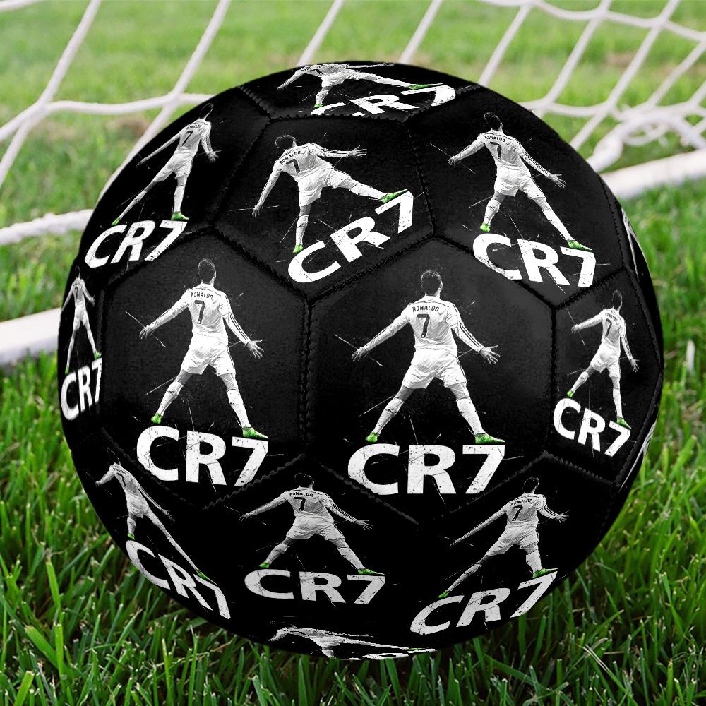Cristiano Ronaldo  Size 5 Soccer Balls, High-Quality, Anti-Slip, Protective Football, a Unique Gift Suitable for Birthdays, Christmas