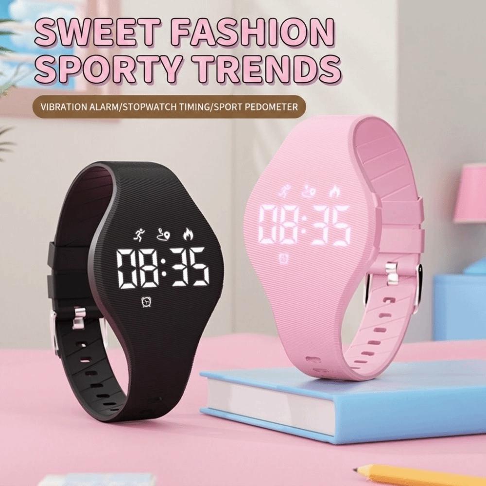 LED Digital LED Digital Armband Wasserdichte Elektronische Uhr Neues Smartes Silikonarmband Kinder