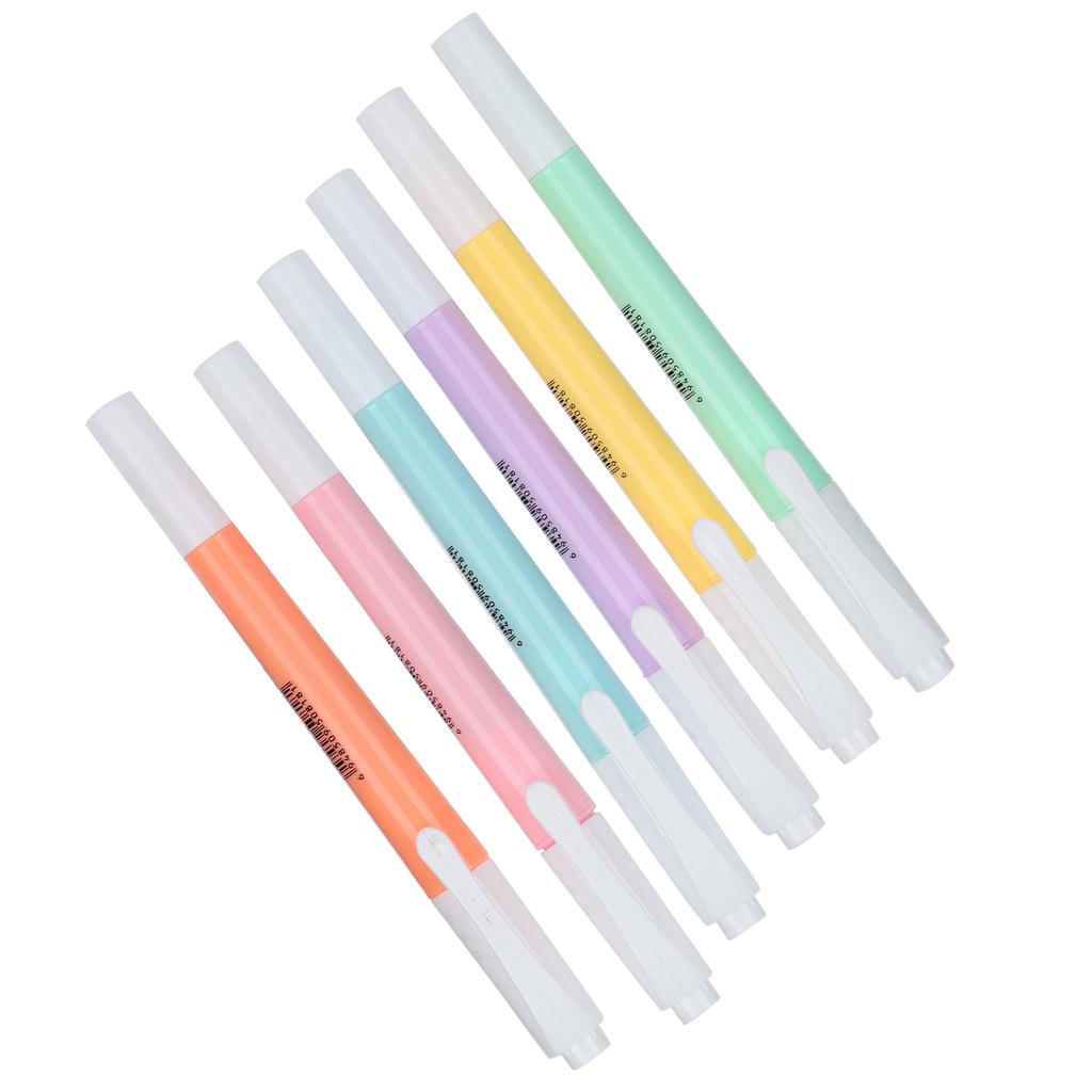 Double Headed Highlighter Children Painting Drawing Highlighter Marker Pen Set