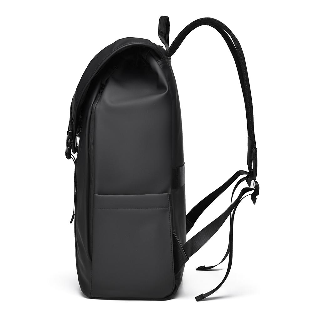 Backpack Men's Solid Color Travel Bag Large Capacity Business Bag