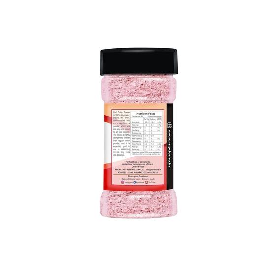 Desire Red Onion Powder 100 Gram |Pure & Natural Dehydrated Red Onion Powder | Ideal for Cooking, Seasoning & Spices