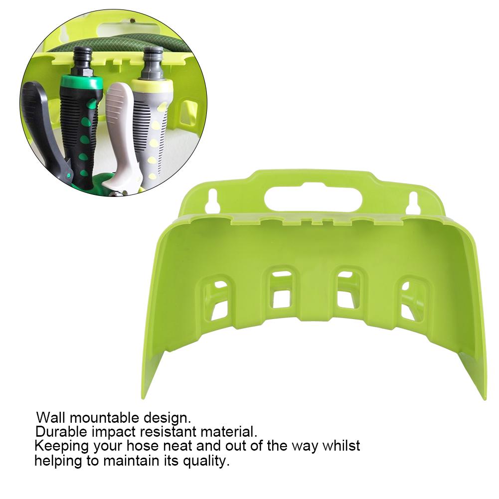 Plastic Water Pipe Rack, Wall Mounted Shelf Hose Hanger Cable Hanger Hose Pipe Reel Bracket