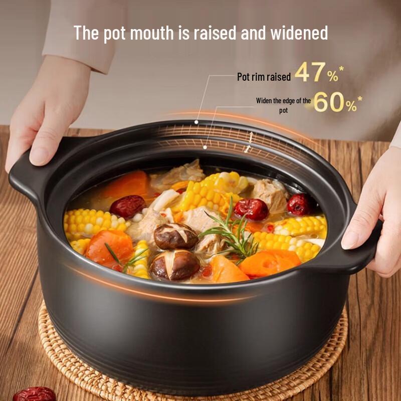 SUPOR 6L Thickened Ceramic Casserole Pot 6L