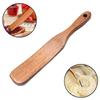 1PC Cookware Kitchen Utensils Sourdough Starter Butter Bread Spatula Wooden Spoon For Salad Mixing Cooking Tool Wooden Spurtle