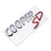 3D Metal COOPERS/D/SD Letter Badge Sticker Rear Trunk Emblem Decal High-Quality Automotive Exterior Accessories