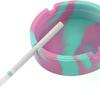 Portable Camouflage Ashtray Anti-scalding Cigarette Holder Environmentally Friendly Soft Round Silicone Ashtray Ashtray Holder