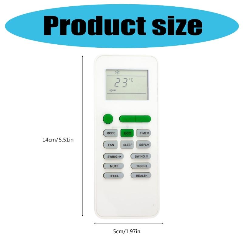Professional Remote Controller LCD Air Conditioner Remote Control For KFRD-26G/BH13BPA GYKQ-52 Air Conditioner