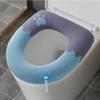 Winter Warm Thicken Toilet Seat Covers Mat Gentle Washable Closestool Universal Toilet Lid Pad Bidet Cushion Bathroom Accessories