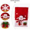54*31cm Christmas Gift Bag Large Drawstring Storage Bag for Candy Snack Cookie Santa Claus Snowman Gift Packing Xmas Decoration