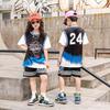 Children's Summer Fashion T-Shirts for Boys and Girls - Short Sleeves + Shorts - Casual Sports Set