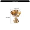 Butter Lamp Holder Brass Cup Tealight Candle Holder Tibetan Oil Lamp Buddhist Altar Supplies Candlestick Table Decors