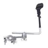 Nonslip Drum Microphone Expansion Bracket Firmly Mounts On Cymbal Stands with Textured Surfaces for Rotation Prevention