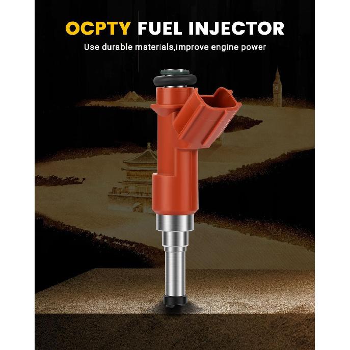 842-12322 Injectors OCPTY Fuel Injectors Engine Part fit for Lexus ES350 RX350 for Toyota RAV4 Highlander Avalon Camry Sienna Venza