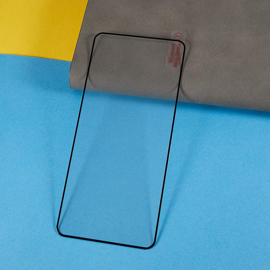 For Motorola Moto G53 5G Black Silk Print Screen Protector Secondary Hardening Tempered Glass Protective Film