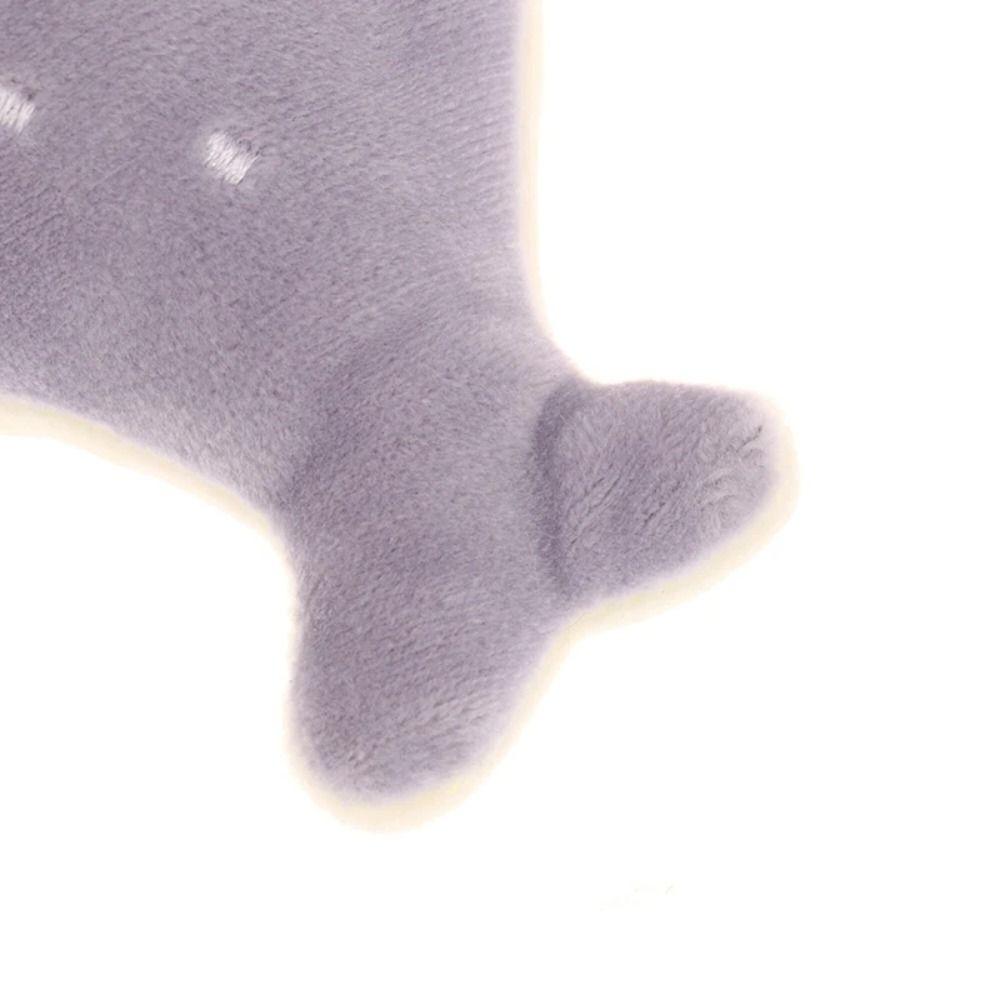 Plush Cartoon Whale Keychain Animal Whale Whale Pendant Fashion Animal Whale Doll Decoration