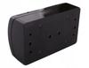 Koala Double Wall Socket IP44 Black