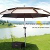 Umbrelă pliabilă de pescuit: Mărit, Îngroșat, Protecție Solară și Ploaie cu Parasolar
